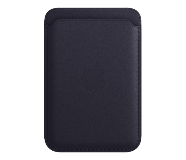 Apple Skórzany portfel z MagSafe iPhone atrament - 1070975 - zdjęcie